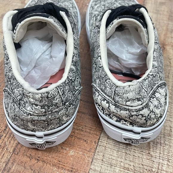 Vans Atwood Women's 8.5 Paisley Print Lace Low Top Sneakers Skate Skater - Picture 6 of 8